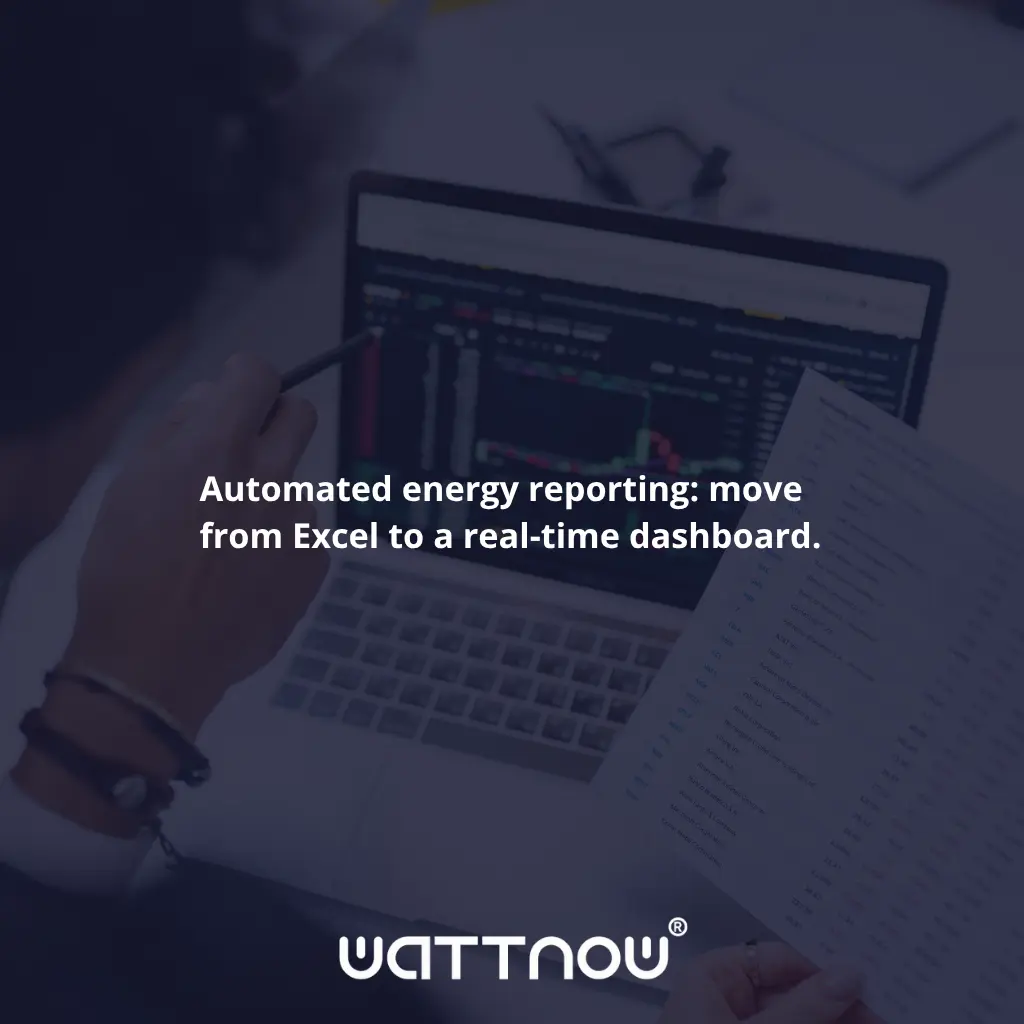 Automated energy reporting move from Excel to a real-time dashboard
