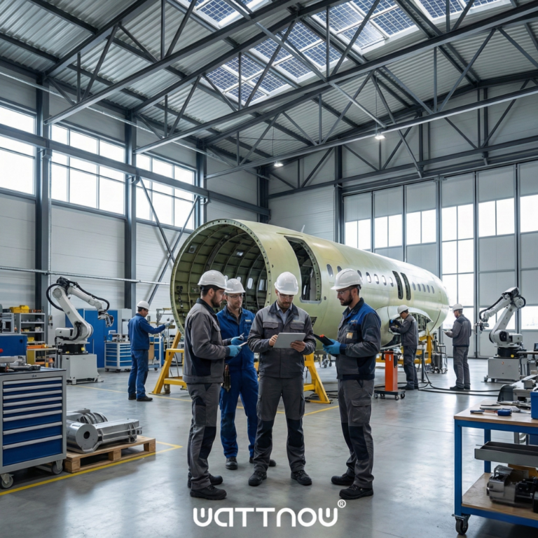 Energy Efficiency for Sustainable Aerospace Manufacturing