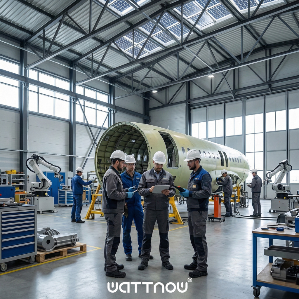 Energy Efficiency for Sustainable Aerospace Manufacturing