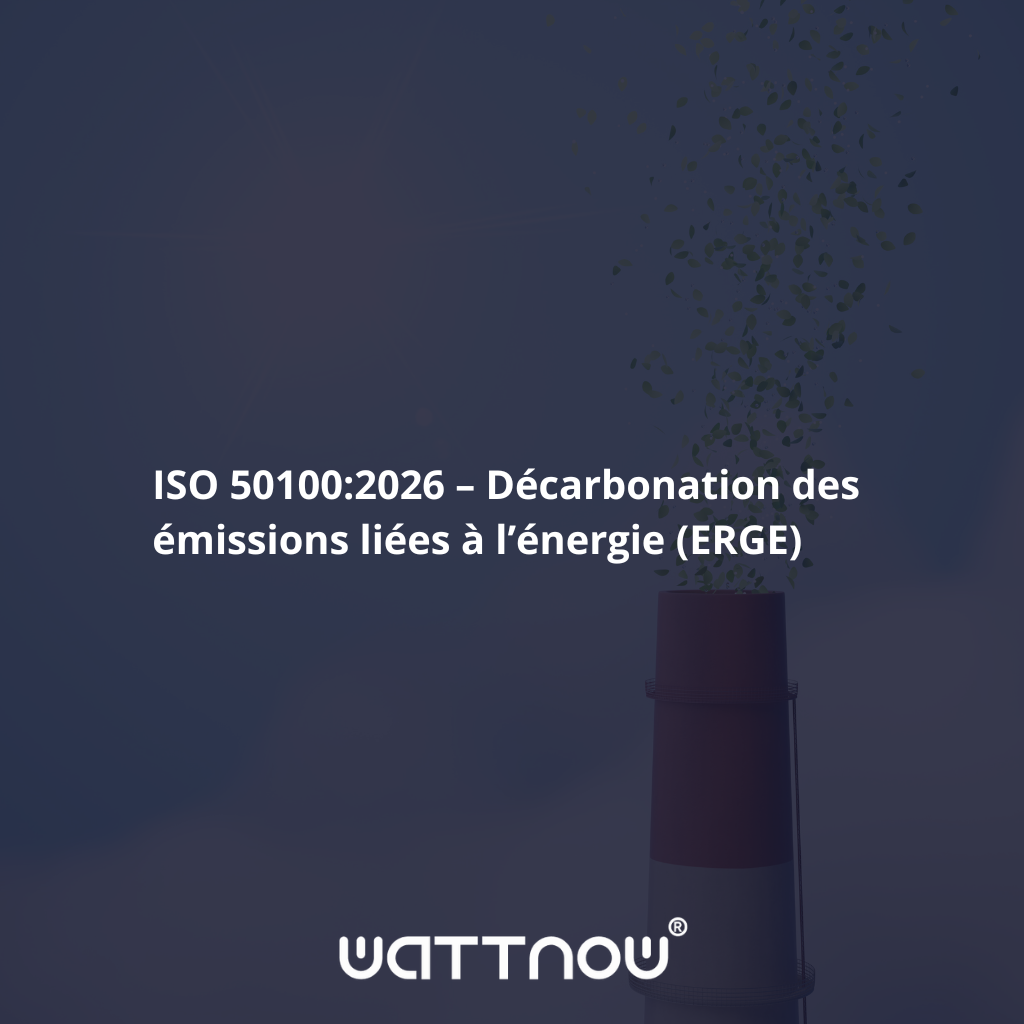 ISO 50100:2026 – Décarbonation ERGE