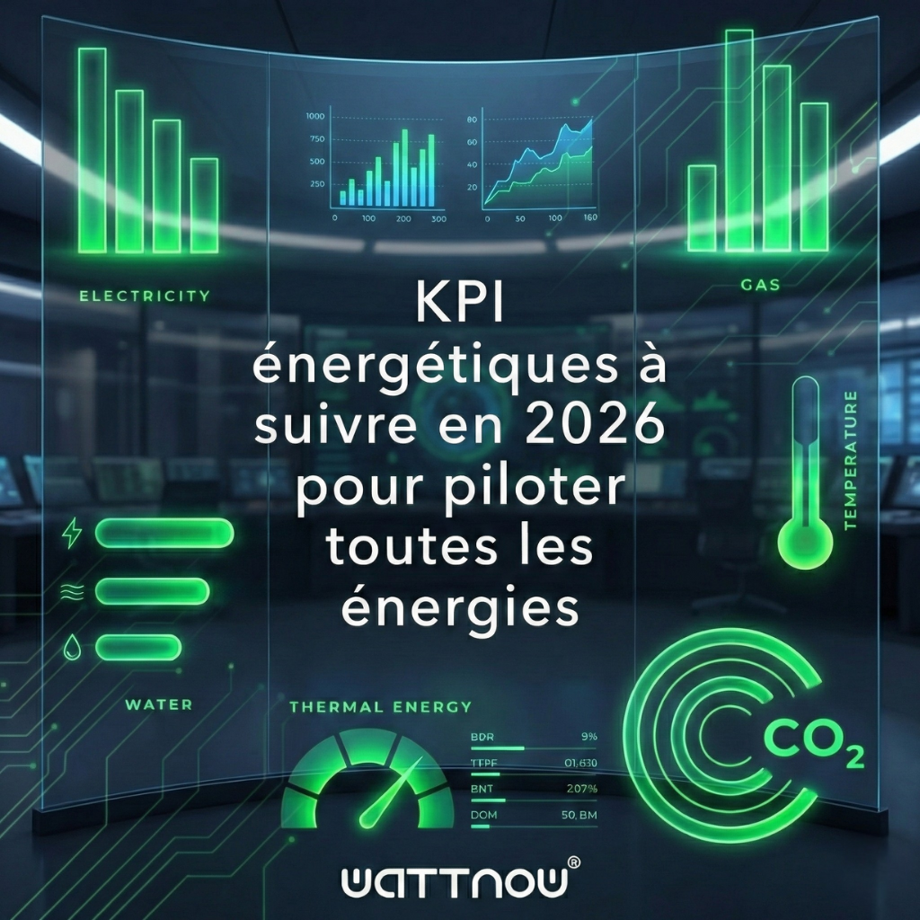 KPIS énergétiques à suivre en 2026 pour piloter toutes les énergies