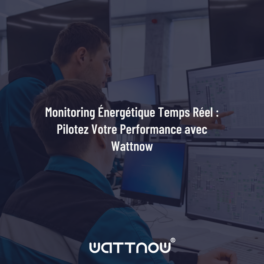 Monitoring Énergétique Temps Réel : Pilotez Votre Performance avec Wattnow