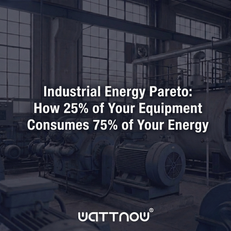 Industrial Energy Pareto: How 25% of Your Equipment Consumes 75% of Your Energy