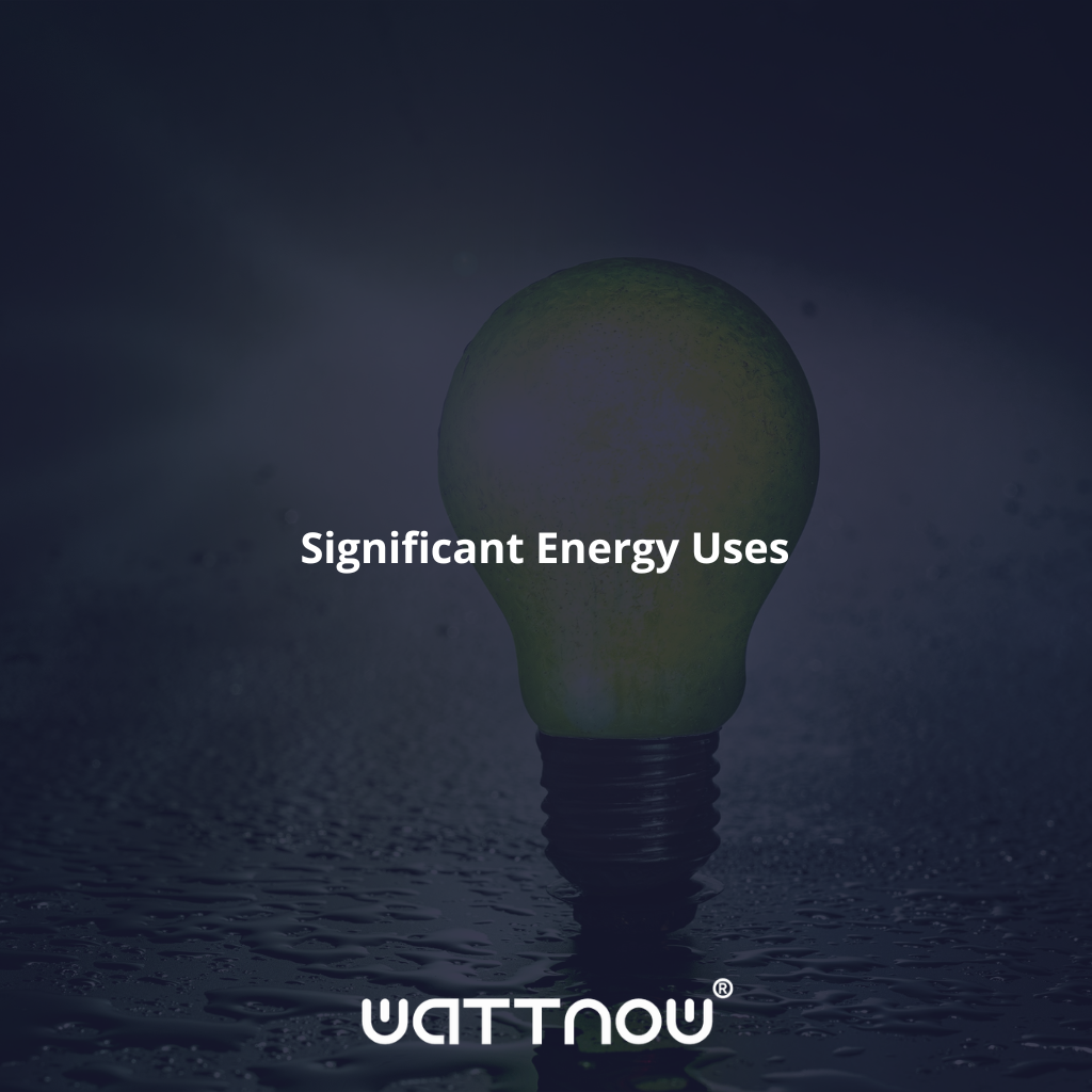 Significant Energy Uses (SEU) 3 discover with wattnow the Significant Energy Uses