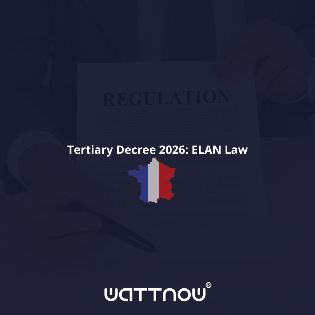 French Tertiary Decree 2026: ELAN Law 1 Tertiary Decree 2026 ELAN Law