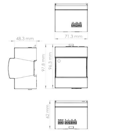 Dimensions du Monitoring-4M